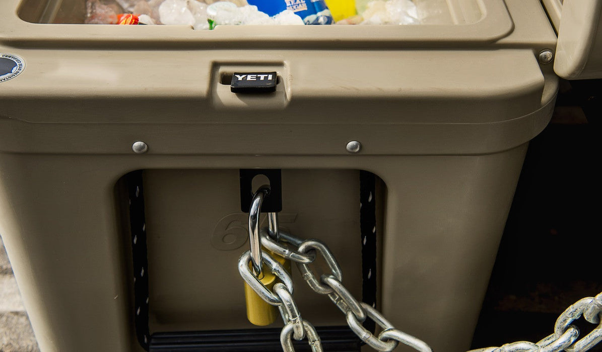 Yeti Lock Bracket - Powder Coated Stainless Steel