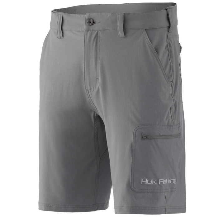 Huk Next Level 10.5 Short Overcast Grey Mens