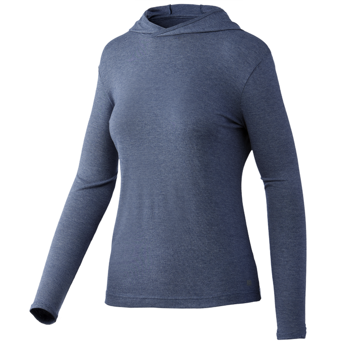 Huk Waypoint Hoodie Sargasso Sea Womens