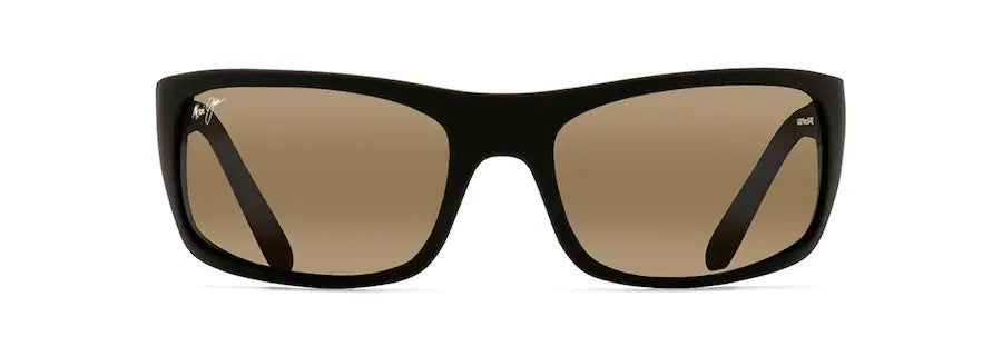 Maui Jim Peahi Matte Black Hcl Bronze Superthin Glass