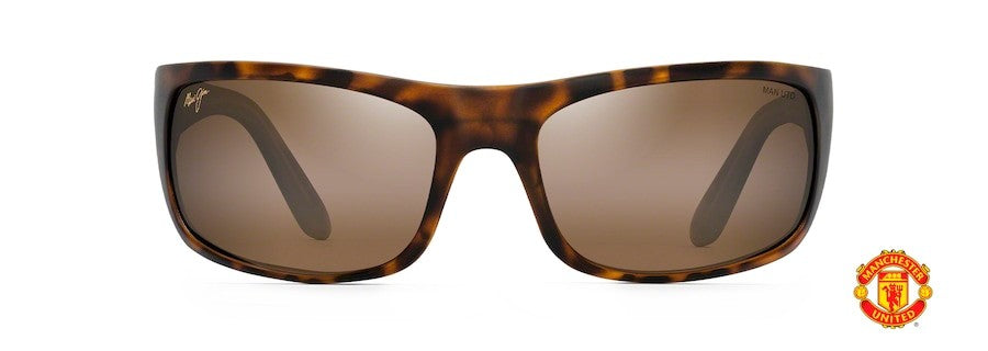 Maui Jim Peahi Man U Matte Tortoise Hcl Bronze Superthin Glass