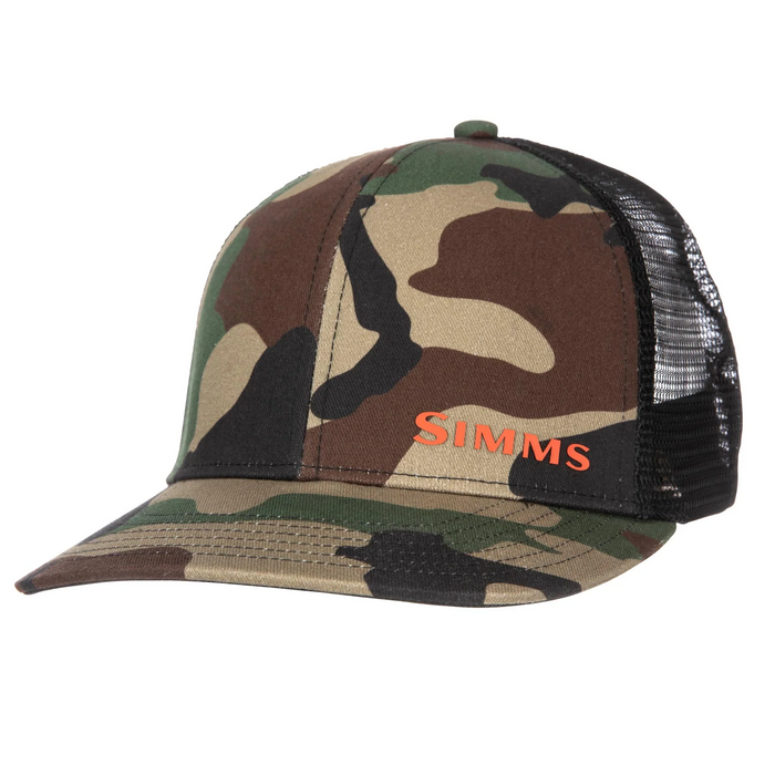 Simms Id Trucker - Cx Woodland Camo