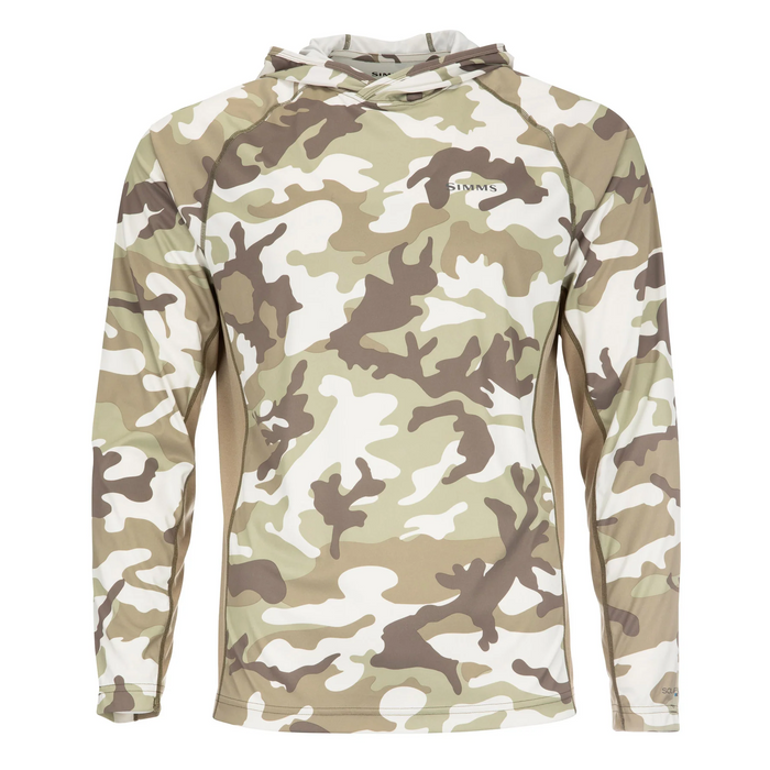 Simms Solarflex Hoody Woodland Camo Sandbar