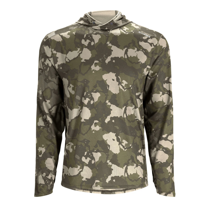 Simms Solarflex Hoody Regiment Camo Olive Drab