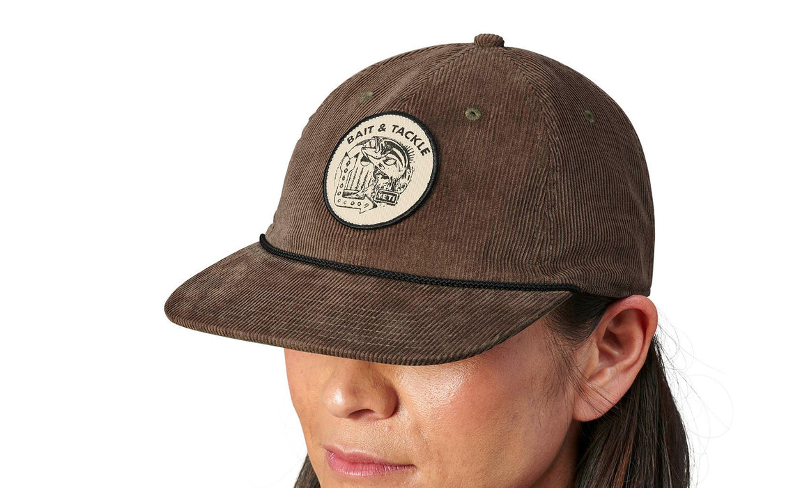 Yeti Bait & Tackle Rope Hat Highlands Olive