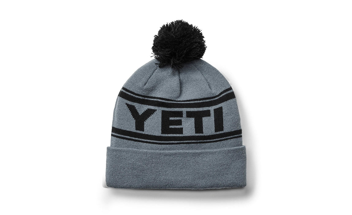 Yeti Retro Knit Beanie Grey/black