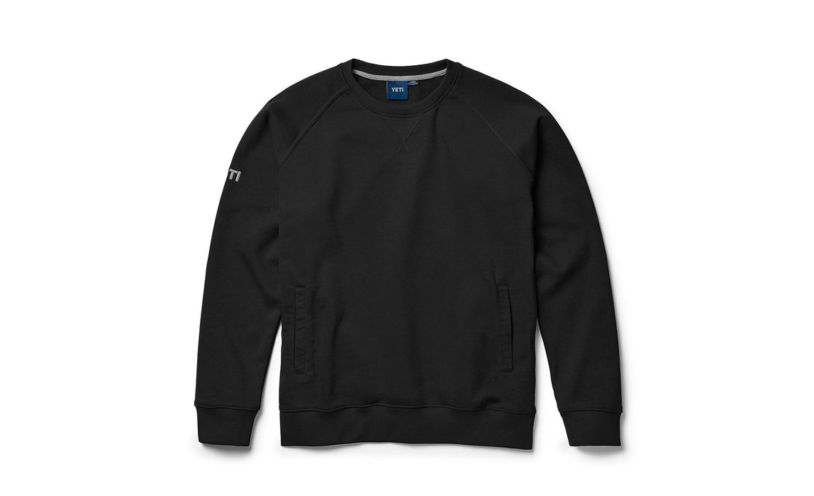 Yeti Crewneck Pullover Black