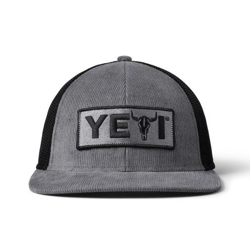 Yeti Steer Flat Brim Hat Grey