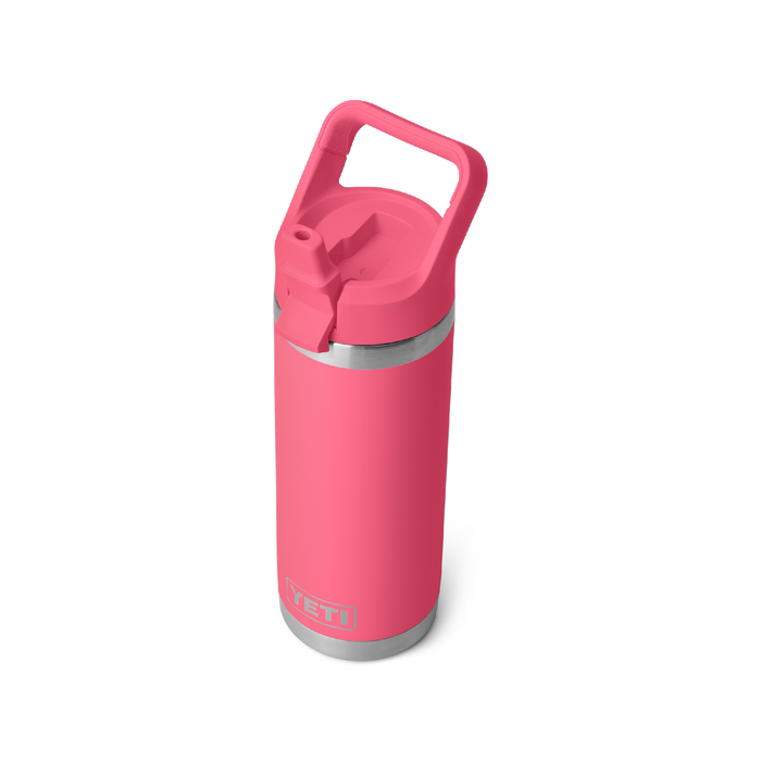 Yeti Rambler 18oz (532ml) Straw Bottle [col:tropical Pink]