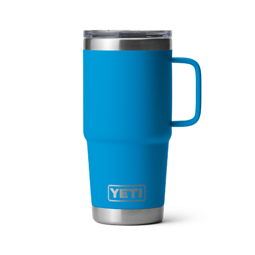 Yeti Rambler 20oz (591ml) Travel Mug [col:big Wave Blue]