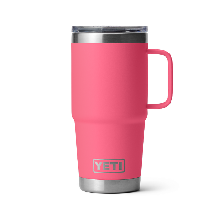 Yeti Rambler 20oz (591ml) Travel Mug [col:tropical Pink]