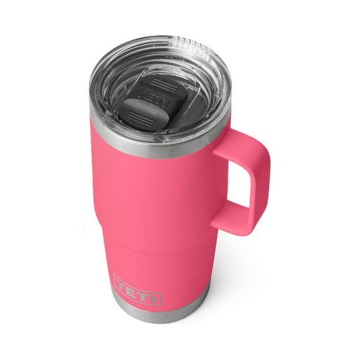 Yeti Rambler 20oz (591ml) Travel Mug [col:tropical Pink]