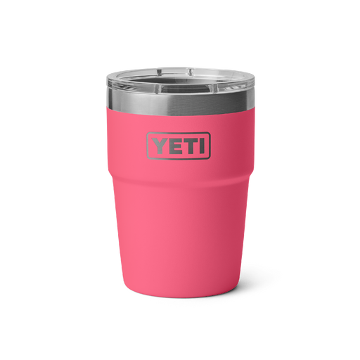 Yeti Rambler 16oz (473ml) Stackable Cup [col:tropical Pink]