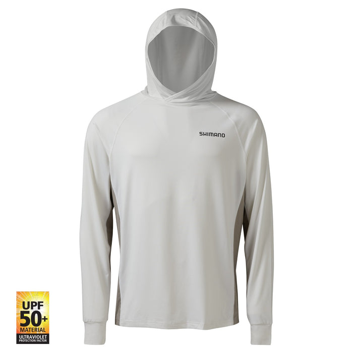 Hooded Corp Shimano Apparel Tech Tee L/s Glacier S