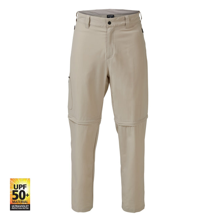 Oatmeal Shimano Apparel Outdoor Pants Zip Off 40