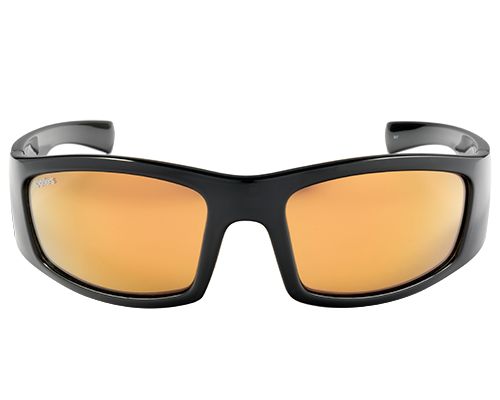 Spotters Coyote+ Gloss Black Gold Glass