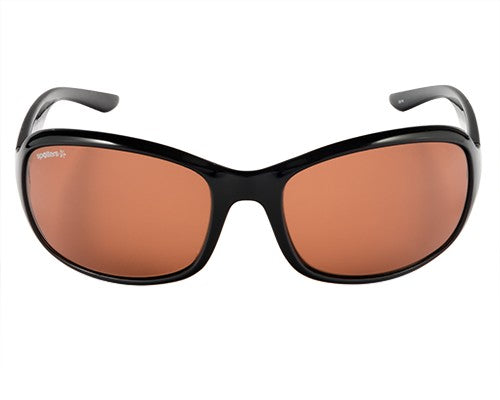 Spotters Ruby Gloss Black Halide Glass