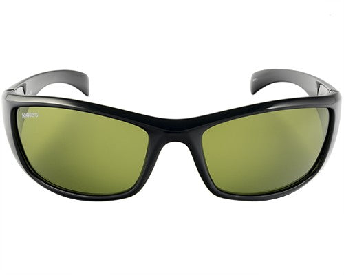Spotters Artic+ Gloss Black Emerald Glass