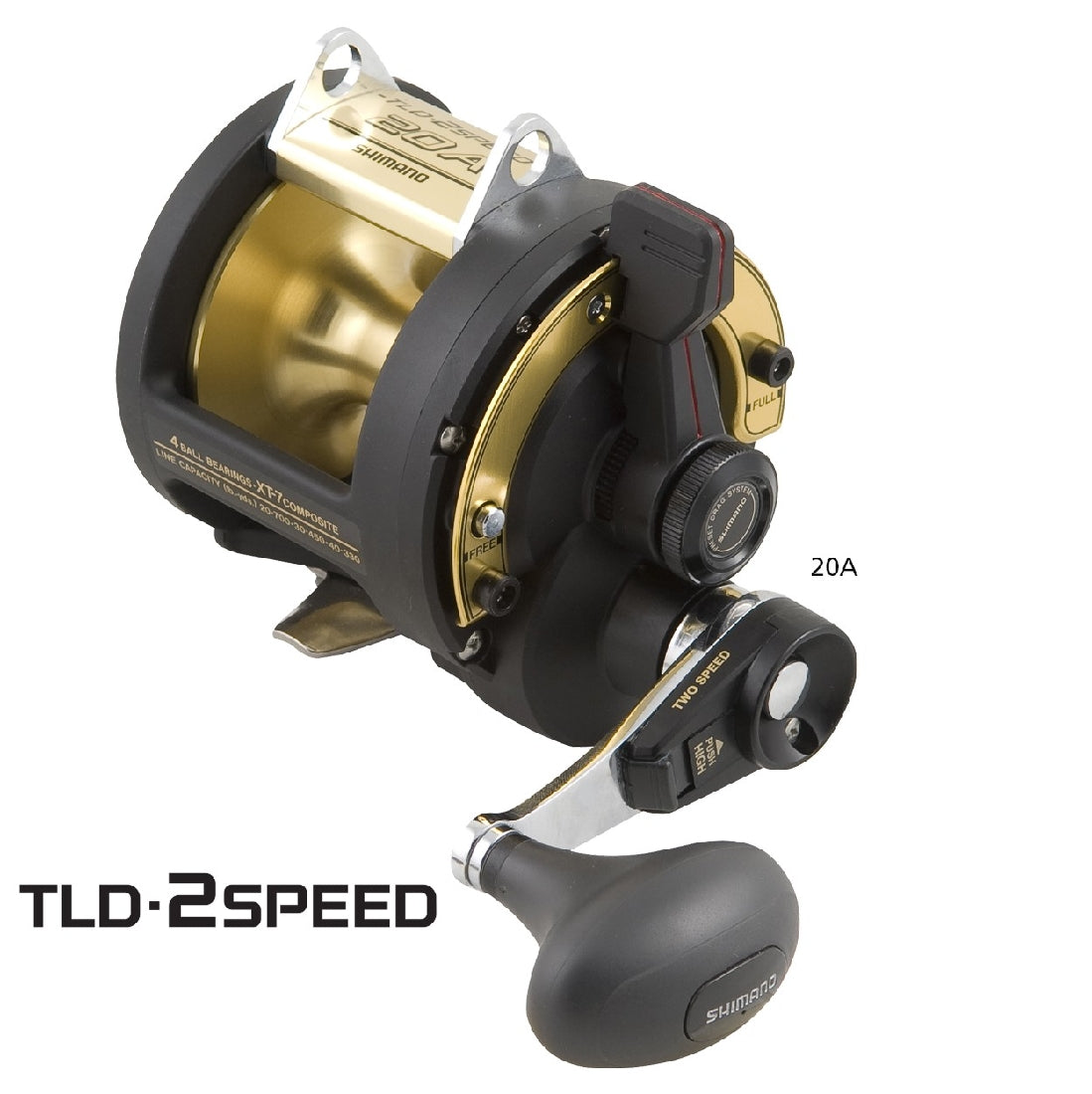 Shimano TLD 2 SPEED 20 電動リール】