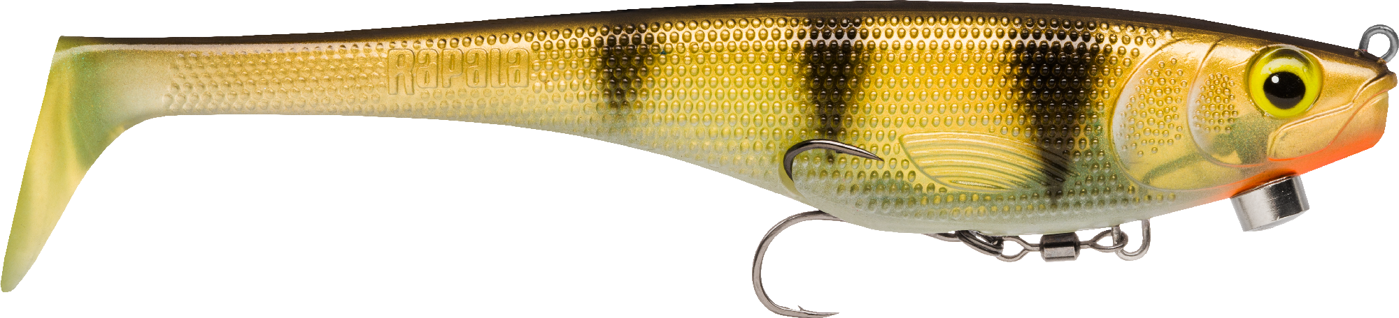 Rapala Soft Peto Prerigged 160mm Soft Plastic [col:live Perch]