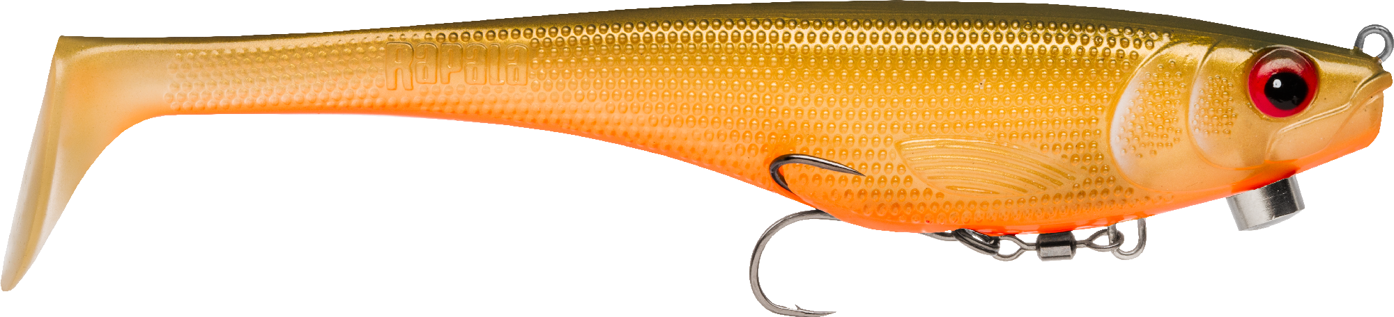 Rapala Soft Peto Prerigged 160mm Soft Plastic [col:scaled Roach]