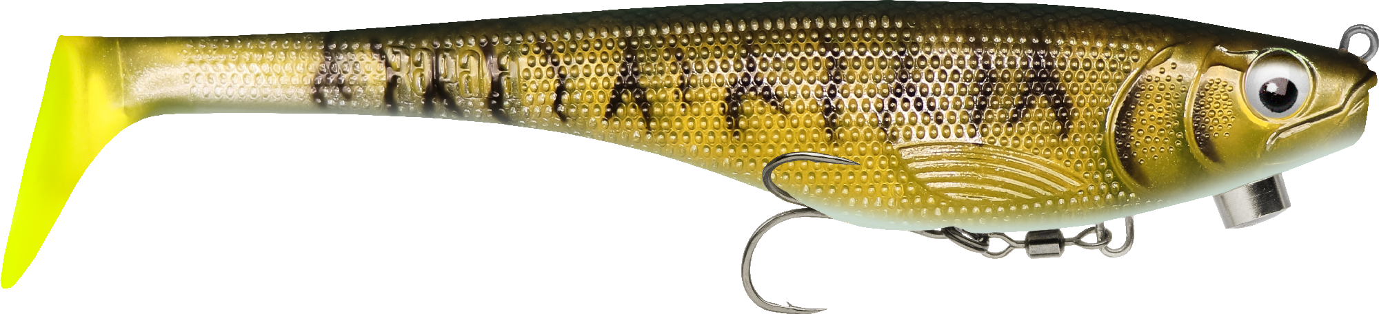Rapala Soft Peto Prerigged 160mm Soft Plastic [col:swamp Donkey]