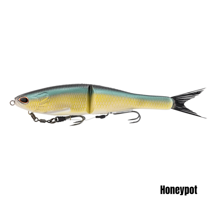 Berkely Powerbait Nessie 11in Swimbait Lure [col:honeypot]
