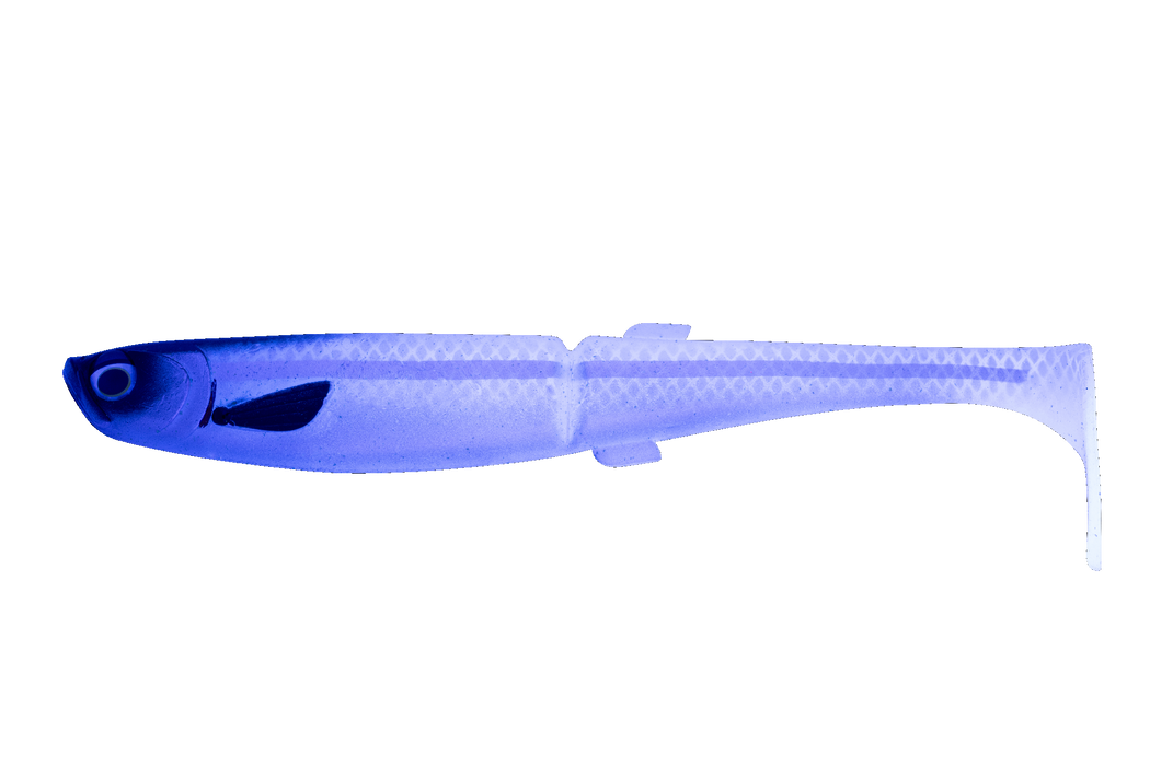 Daiwa Bait Junkie 8.5" Megaminnow [col:white Magic]