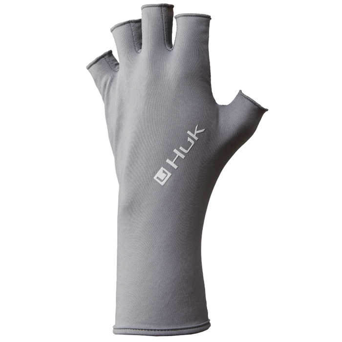 Huk Pursuit Sun Glove Overcast Grey