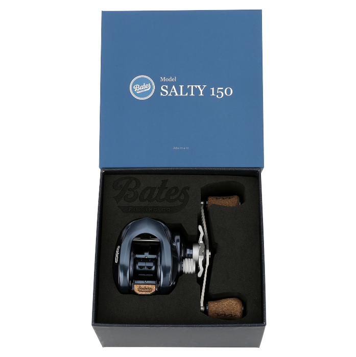 Bates Fishing Co Salty Baitcast Reel Rh (7.3:1)