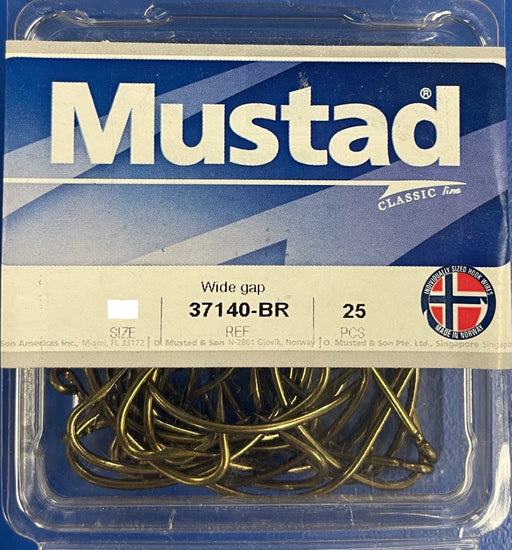 Mustad 37140-br 25pk — Fishing & Outdoor World