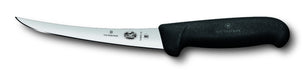 Victorinox Fibrox Boning Knife Curved Narrow 15cm Blade [col:black]
