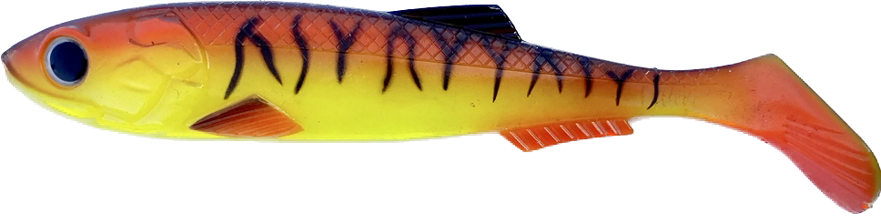 Molix Real Thing (rt) Shad 5.5" [col:red Tiger]
