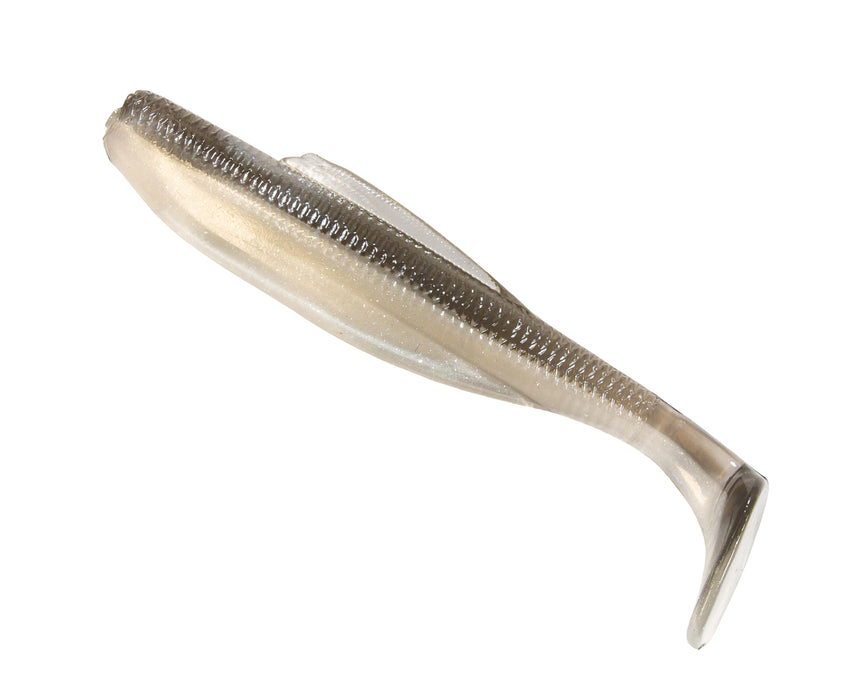 Z-man Diezel Minnowz 5" Soft Plastic Lure 4pk [col:smelt]