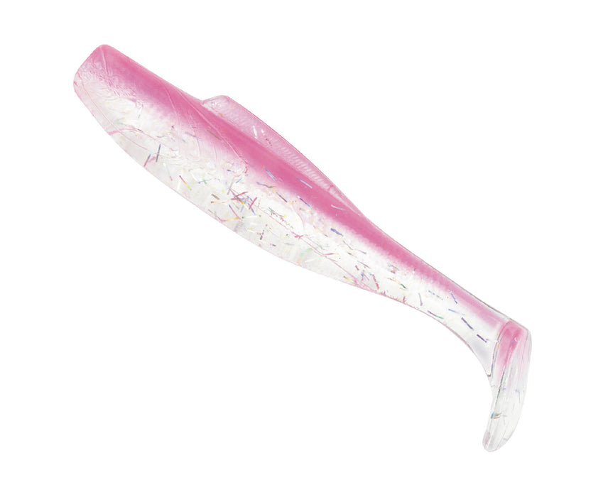 Z-man Diezel Minnowz 4" Soft Plastic Lure 5pk [col:cotton Candy]