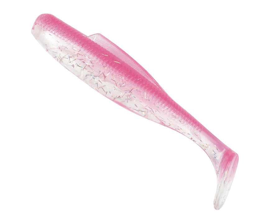 Z-man Diezel Minnowz 5" Soft Plastic Lure 4pk [col:cotton Candy]