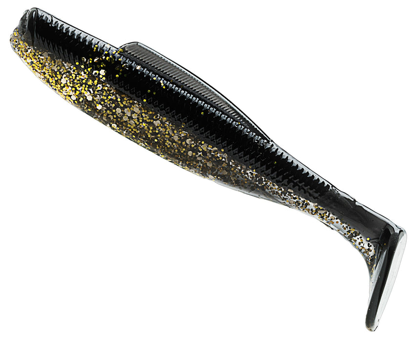 Z-man Diezel Minnowz 4" Soft Plastic Lure 5pk [col:gold Rush]