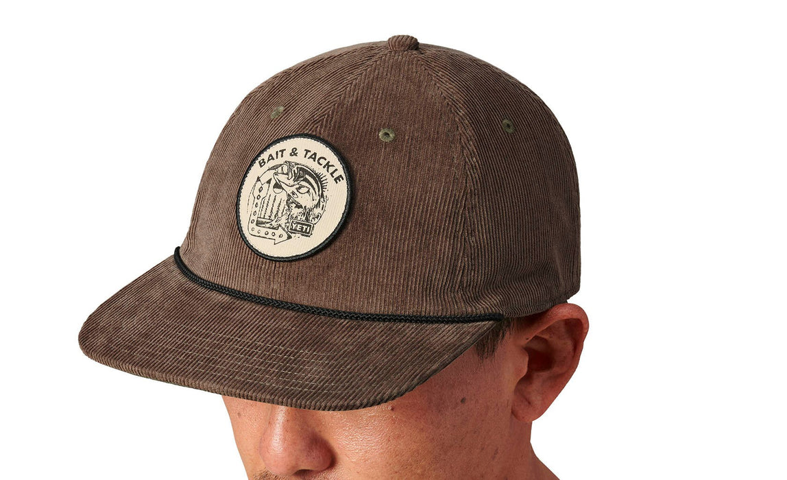 Yeti Bait & Tackle Rope Hat Highlands Olive