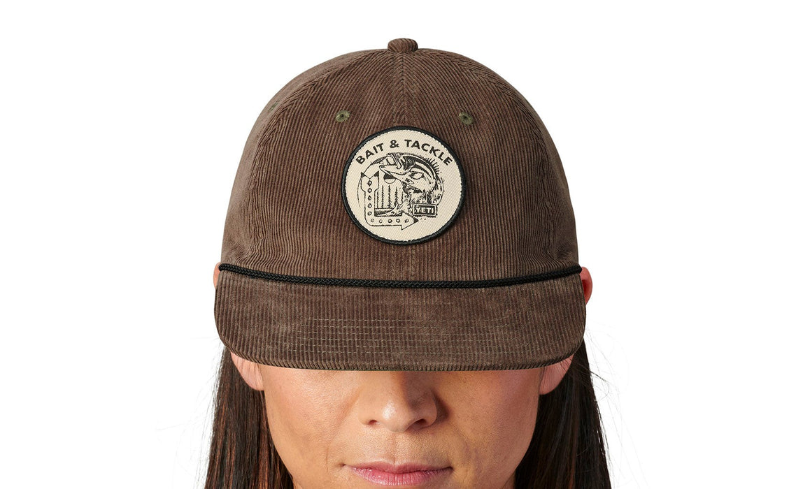 Yeti Bait & Tackle Rope Hat Highlands Olive