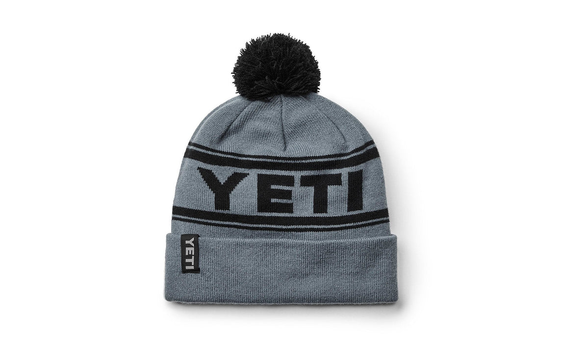 Yeti Retro Knit Beanie Grey/black