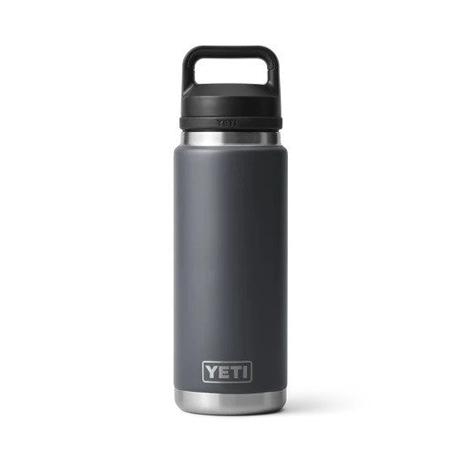 Yeti Rambler 26oz (760ml) Bottle With Chug Cap [col:charcoal]