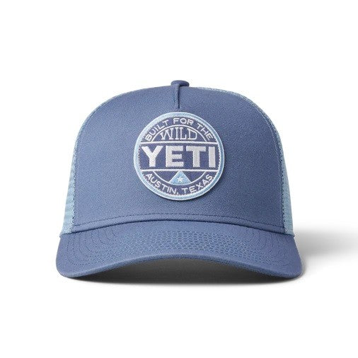Yeti Built For The Wild Trucker Hat Vintage Indigo