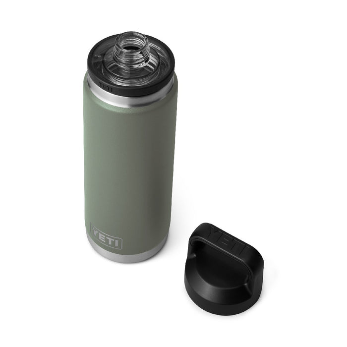Yeti Rambler 26oz (760ml) Bottle With Chug Cap [col:camp Green]