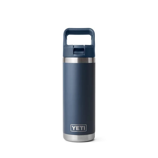 Yeti Rambler 18oz (532ml) Straw Bottle [col:navy]