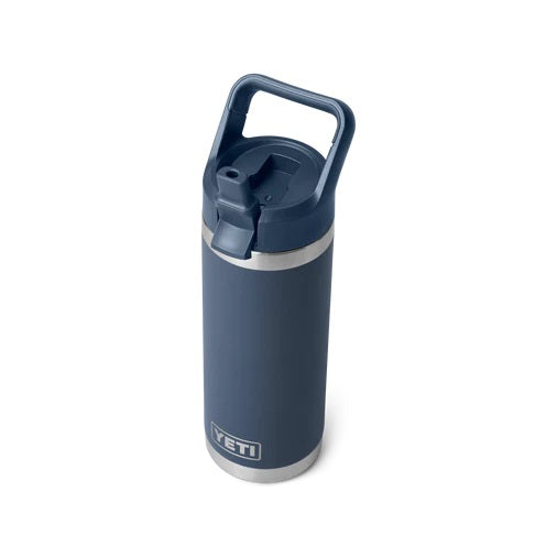 Yeti Rambler 18oz (532ml) Straw Bottle [col:navy]