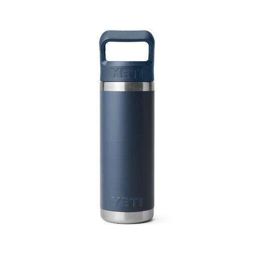 Yeti Rambler 18oz (532ml) Straw Bottle [col:navy]