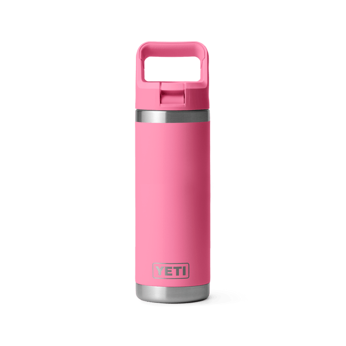 Yeti Rambler 18oz (532ml) Straw Bottle [col:harbour Pink]