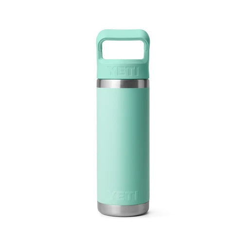 Yeti Rambler 18oz (532ml) Straw Bottle [col:seafoam]