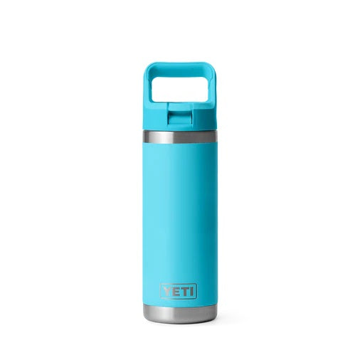 Yeti Rambler 18oz (532ml) Straw Bottle [col:reef Blue]