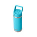 Yeti Rambler 18oz (532ml) Straw Bottle [col:reef Blue]